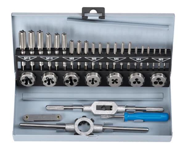 32 pcs. HSS tap & die set