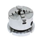 4-jaw chuck diam. 70 mm with face plate diam. 80 mm