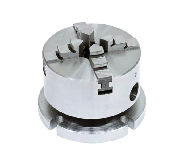 4-jaw chuck diam. 70 mm with face plate diam. 80 mm