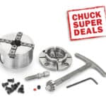 60002 SC2 Mini Chuck, 65mm Body, 1-1/4" x 8tpi