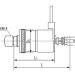 Aut. reversible tapping chuck set