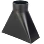 CVA400-50-122 4 Inch Dust Hood (10 Inch Nozzle)