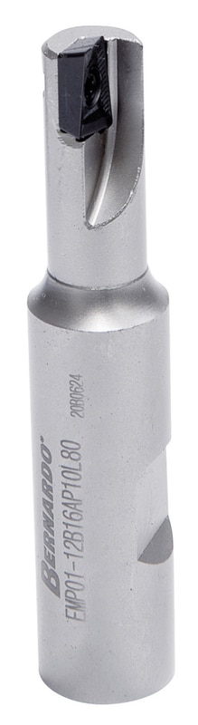 Carbide indexable end mill with carbide inserts, diam. 14 mm