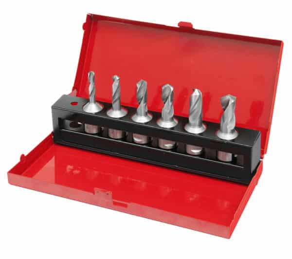 Core drill set, 6 - 13 mm, drill depth 30 mm, 6-pcs.