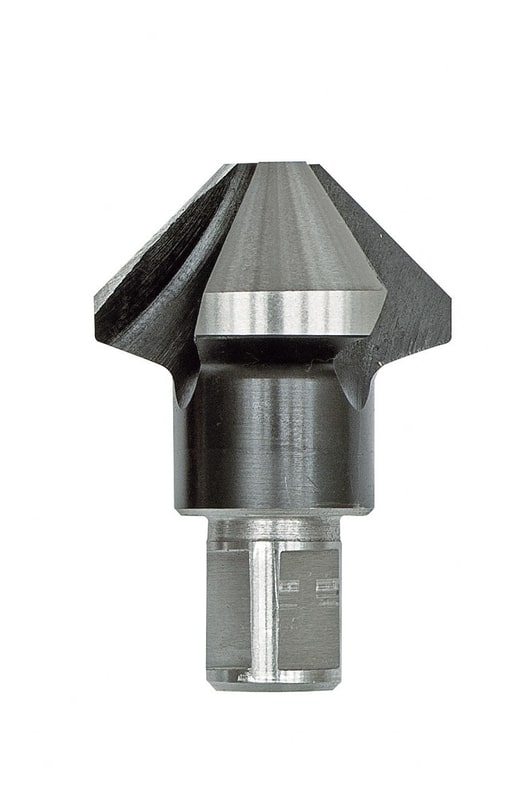 Countersink and deburring tool 90°, 15 - 50 mm, Weldon 19