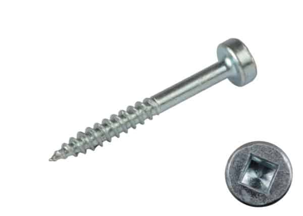 Cutting Screws with flat head fine 31.75 mm 100 pcs