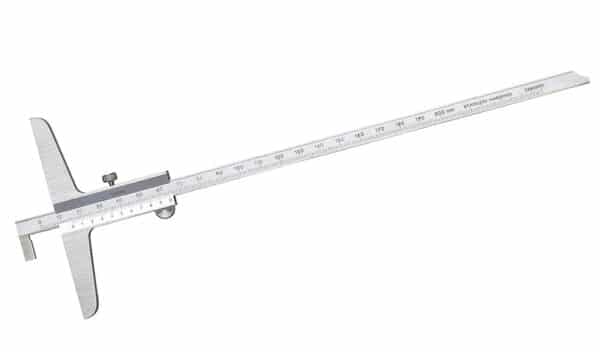 Depth vernier gauge