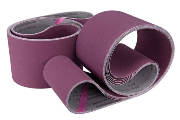 Fabric sanding belt set 1180 x 75 mm