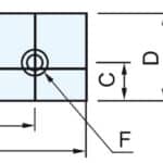 Glatte Spannbacken PJ 130 - 2 Stk.