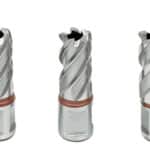 HSS-Standard core drill-set KBK, 13 - 22 mm, drilling depth 30 mm