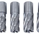 HSS-standard core drill-set CDS, 14 - 24 mm, drilling depth 25 mm