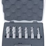 HSS-standard core drill-set CDS, 14 - 24 mm, drilling depth 25 mm