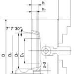 Independent chuck K72-1000/D11