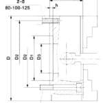 Independent chuck K72 - 125