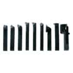 Indexable carbide turning tool set, 10 mm, set F