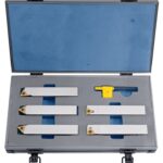 Indexable carbide turning tool set, 20 mm, 5 pcs.