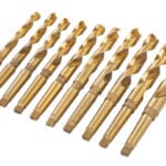 Metric size taper shank drills MT 2, 10 pcs. - 14,5-23 mm, set A