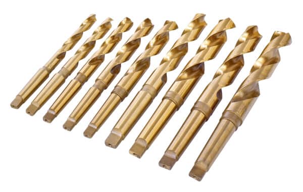 Metric size taper shank drills set B