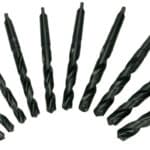 Metric size taper shank drills set C