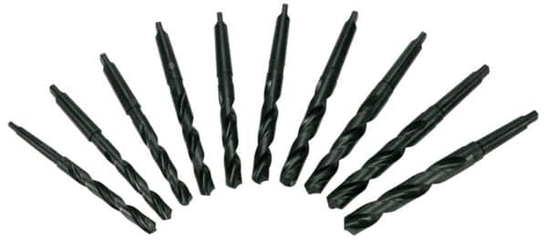 Metric size taper shank drills set C