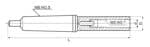 Morse taper extension socket MT 2 / 3