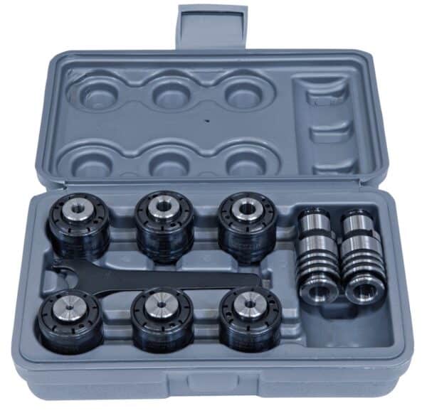 Quick change chuck set M3 - M16 f. TM 16 P / TM 16 E