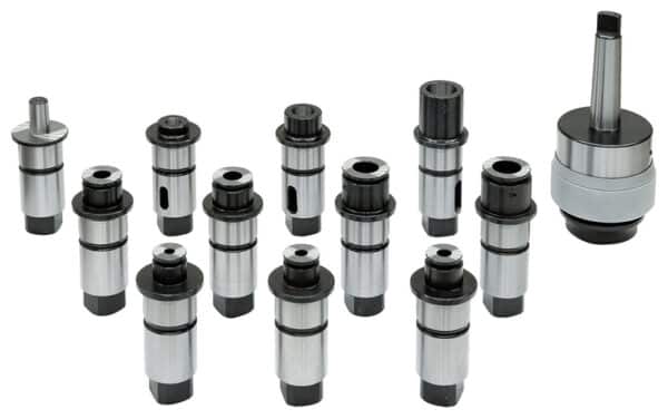 Quick change drilling and tapping chuck set MK 3 / M6 - M30 / 12 pcs.