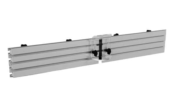 Router fence for GTS10XC with aluminium fence jaws