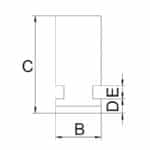 Soft solid jaws DSJ-DK11-125