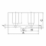 Soft top jaws DSTJ-DK11-160