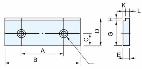 Stufenbacken SJ 100 - 2 Stk.