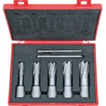 TCT-core drill-set, 14 - 22 mm, drilling depth 35 mm