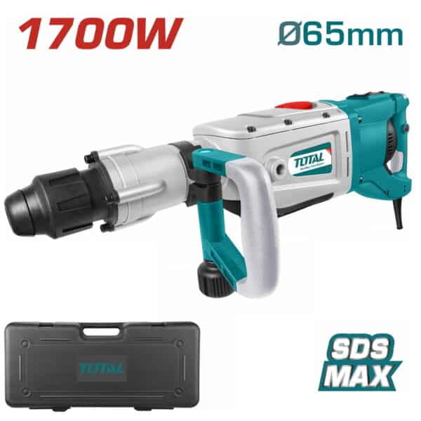 TOTAL ΠΙΣΤΟΛΕΤΟ ΠΕΡΙΣΤΡ. - ΣΚΑΠΤΙΚΟ SDS-MAX 1.700W (TH117501)