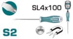 TOTAL ΚΑΤΣΑΒΙΔΙ ΜΑΓΝΗΤΙΚΟ ΙΣΙΟ SL 4 X 100mm (THT264100)