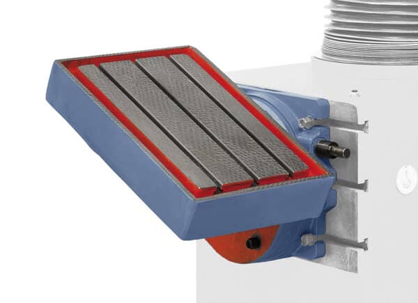 Tiltable horizontal table for RD / SRB