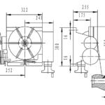 Tilting rotary table TSK 320