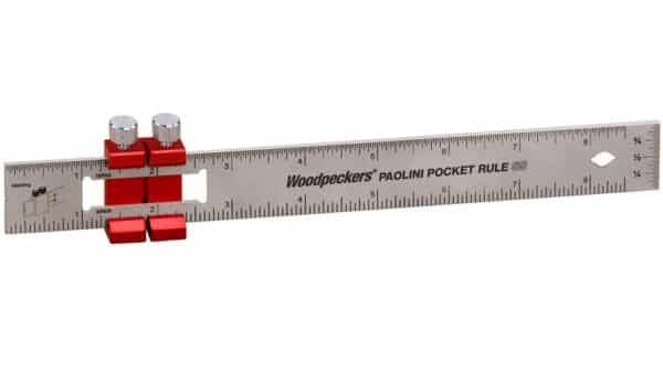 Woodpeckers Paolini Pocket Rule - 200mm Stainless Steel