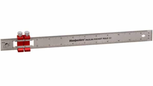 Woodpeckers Paolini Pocket Rule - 300mm Stainless Steel