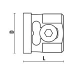 adjustable depth stopper - S9.5(3/8”) D32