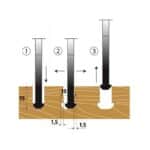 dp groove cutter for lamello - clamex p joints