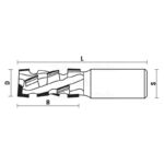 dp router bits with double tips