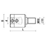 drill adaptors - (m10/11x4)