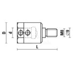 drill adaptors - (m8/9x3)