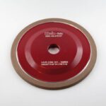 grinding wheel for band sawblades - D150 α40° R1 Bore20 X7 U4 T10