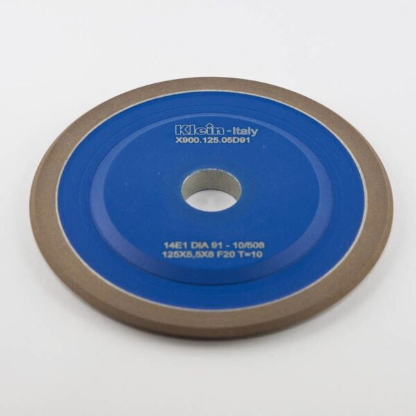 grinding wheel for rounded spurs dowel drills