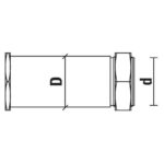 holding sleeves for milling cutter sets with manual insertion