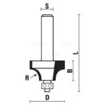 hw beading bits with ball bearing z2