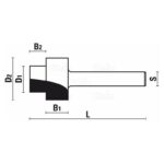 hw double diameter bits z2