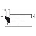 hw double radius bits z2