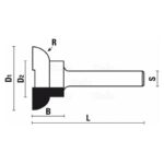 hw finger grip bits z2 - S6 B13 L41 D128 R6.4 D215